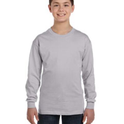 5400 Youth  Heavy Cotton™ 5.3 oz. Long-Sleeve T-Shirt Thumbnail