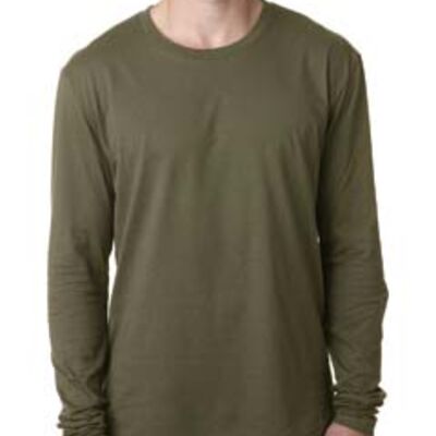 Men's Cotton Long-Sleeve Crew Thumbnail