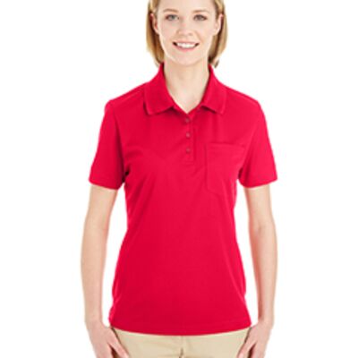 Ladies' Origin Performance Piqué Polo with Pocket Thumbnail