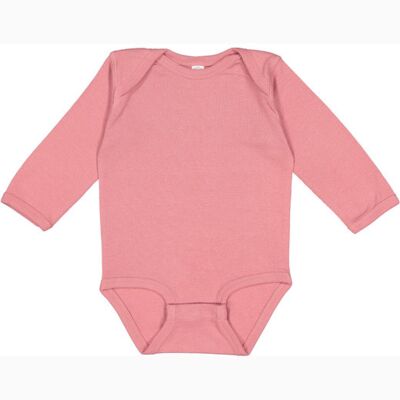 Infant Long-Sleeve Baby Rib Bodysuit Thumbnail