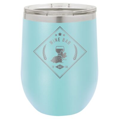 Polar Camel 12 oz. Vacuum Insulated Stemless Wine Tumbler w/Lid Thumbnail